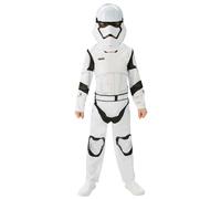 (9-10 Years, White/Black) Star Wars Childrens/Kids Stormtrooper Costume
