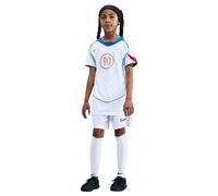(9-10 Years, White/Blue) Nike Childrens/Kids Total 90 Energy Checkered T-Shirt