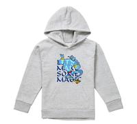 (9-11 Years, Athletic Heather) Aladdin Childrens/Kids Let's Make Some Magic Genie Pullover Hoodie