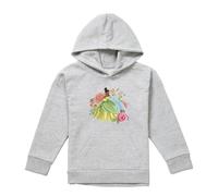 (9-11 Years, Athletic Heather) Disney Princess Childrens/Kids In The Garden Tiana And Cinderella Heather Hoodie
