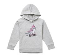 (9-11 Years, Athletic Heather) Frozen Childrens/Kids Is Bringin' The Heat Bruni The Fire Spirit Heather Pullover Hoodie
