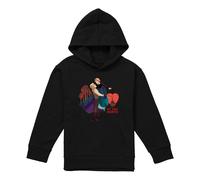 (9-11 Years, Athletic Heather) Frozen Childrens/Kids My True North Anna Kristoff Heather Valentine's Day Pullover Hoodie