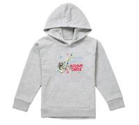 (9-11 Years, Athletic Heather) Toy Story Childrens/Kids No Batteries Needed Holiday Cheer Buzz Lightyear Heather Christmas Pullover Hoodie