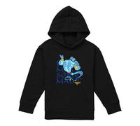 (9-11 Years, Black) Aladdin Childrens/Kids Let's Make Some Magic Genie Pullover Hoodie