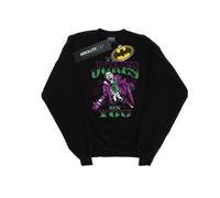 (9-11 Years, Black) DC Comics Boys Joker The Joke's On You Sweatshirt