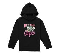 (9-11 Years, Black) Disney Childrens/Kids Hit The Slopes Mickey Mouse Pullover Hoodie