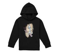 (9-11 Years, Black) Frozen Childrens/Kids Fire It Up Olaf & Bruni Hoodie