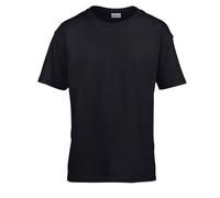 (9-11 Years, Black) Gildan Childens/Kids SoftStyle Ringspun T-Shirt