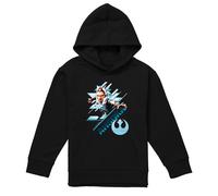 (9-11 Years, Black) Star Wars Childrens/Kids Ahsoka Tano Stance Hoodie