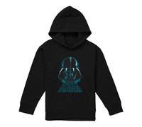 (9-11 Years, Black) Star Wars Childrens/Kids Darth Vader Distressed Hoodie