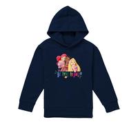 (9-11 Years, Navy) Disney Princess Childrens/Kids Be True, Be You Ariel Moana Rapunzel Pullover Hoodie