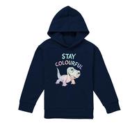 (9-11 Years, Navy) Frozen Childrens/Kids Stay Colourful With Fire Spirit Bruni Pullover Hoodie