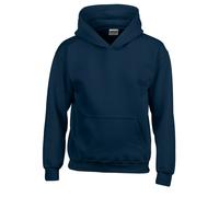 (9-11 Years, Navy) Gildan Childrens/Kids Heavy Blend Hooded Sweatshirt
