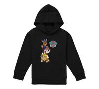 (9-11 Years, Navy) Paw Patrol Childrens/Kids Pups Logo Pullover Hoodie