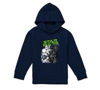 (9-11 Years, Navy) Star Wars: Return Of The Jedi Childrens/Kids Galactic Empire Darth Vader Sketch Hoodie