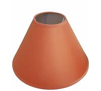 9" 12" 14" Luxury Cotton Textured Hoom Fabric Coolie Light Shade Purpose Table Floor Ceiling Perfect Lighting Practical and Eye Caring Lampshade (9 inch (23 cm), Terracotta)