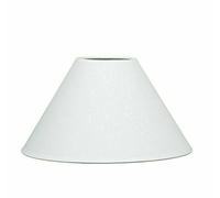 9" 12" 14" Luxury Cotton Textured Hoom Fabric Coolie Light Shade Purpose Table Floor Ceiling Perfect Lighting Practical and Eye Caring Lampshade (14 inch (36 cm), White)