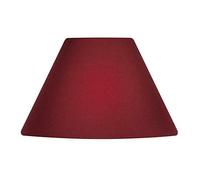 9" 12" 14" Luxury Cotton Textured Hoom Fabric Coolie Light Shade Purpose Table Floor Ceiling Perfect Lighting Practical and Eye Caring Lampshade (9 inch (23 cm), Red)