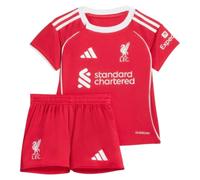 Liverpool Football Shirt Home 2025-26 Babykit adidas Red Premier League