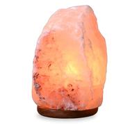 9-12KG Pink Himalayan Salt Lamp - Natural Crystal Rock Light with Free Certified 2-Pin EU Cable and Bulb | Authentic Handcrafted Lamp by NaturalKrafts from Punjab, Pakistan
