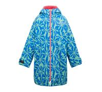 (9-13 Years, Blue/Pink Lemonade) Regatta Childrens/Kids Floral Changing Robe