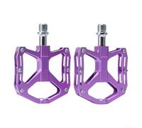 9/16 Inch Thread Bike Pedals 117mm Wide Platform | 12 replaceable steel pins, superior foot grip, secure cornering, wet dry conditions, intense riding