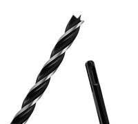 9/16" x 9" Auger Drill Bit with SDS Plus Shank for Wood,Tri Flute Ship Auger Long Drill Bit for Soft and Hard Wood,Tree Stump,Plastic,Drywall and Composite Materials