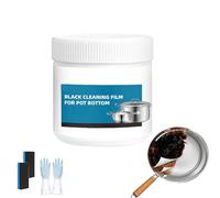 9.17oz Powerful Burnt Residue Remover Paste for Cookware,Stainless Steel Burnt Pot Cleaner,Pot Bottom Black Cleaner Film,Burnt Grease Remover for Pot and Pan Bottom Cleaner,For Cast Iron Pots (#1)