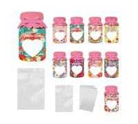 9/18Pcs Poratble Mother's Day Candy Gift Bags Greeting Card For Family Members And Friend Searching For Creative Gifts Stylish Greeting Card