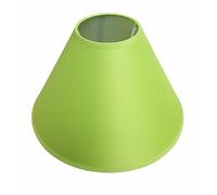9" (23cm) Cotton Textured Fabric Coolie Light Shade Table Ceiling Lamp Shades (Lime Green)