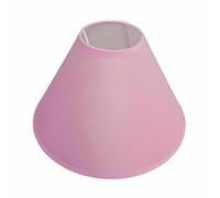9" (23cm) Cotton Textured Fabric Coolie Light Shade Table Ceiling Lamp Shades (Pink)