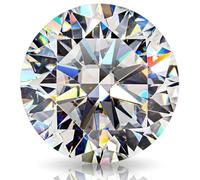 9.25 Ratti Natural Cubic White Zircon Diamond Color Stone Loose Gemstone With Lab Certificate-B0DRLHN441