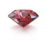 9.25 Ratti Natural Red American Diamond Zirconia Gemstone Lab Certified Loose Gemstone Man Or Women Jewellery Making Gemstone-B0C1H7JG00
