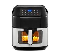 9.2L Vortex Air Fryer Family Size Large Digital Rapid Cook Geepas 9-in-1 Black