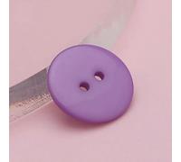 9-30mm Colorful Double Eye Bread Button Round Resin Sewing Buttons DIY Crafts Scrapbooking Multicolour Garment Accessories-Light purple-32L 20.0 MM 30pcs