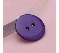 9-30mm Colorful Double Eye Bread Button Round Resin Sewing Buttons DIY Crafts Scrapbooking Multicolour Garment Accessories-purple-36L 23.0 MM 30pcs