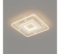 9.4" Small Ceiling Light, Modern Led Acrylic Ceiling Lamp, 3000K-4000K-6000K 3-Color Adjustable Ceiling Lighting Fixtures, White Flush Mount Close to Ceiling Lamps for Hallway Entryway, JYLSSKUK, b