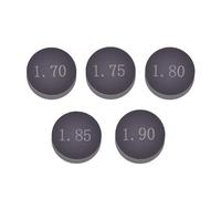 9.48mm Valve Shims Kit for Honda (1.70mm 1.75mm 1.80mm 1.85mm 1.90mm) | Fit for Honda CRF450R CRF450RX CRF450X CRF250R CRF250RX 2002-2020, for Yamaha TTR250 WR250F WR450F YFZ450R YZ250F