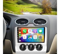 9" 4G+64G Android 13 Car Stereo for Ford Focus Mk2/Mk3 Exi MT 2 3 2004-2011 Touchscreen 2 Din Car Radio Reciever w/Wireless Carplay Android Auto GPS Navigation Bluetooth WIFI AM FM SWC Backup Camera