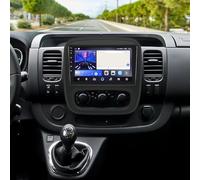 9 4G+64G Android 13 Car Stereo Replacement for Opel Vauxhall Vivaro/Renault Trafic 3 2014-2019 Car Radio with Wireless Carplay Android Auto GPS Navigation Bluetooth Wifi FM SWC Backup Camera