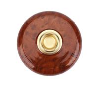 9.4x2cm/3.7x0.79inch Cello Anti Slip Mat Pad, Plastic Floor Protector Musical Instrument Accessory Violon Cello Stop Rest Stand Holder for Enhanced Stability During Practice (Brown)