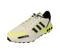 adidas Originals LA Trainer III Mens Running Sneakers (UK 9.5 US 10 EU 44, White Black Yellow FY3704)