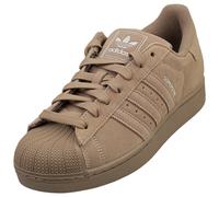 (9.5) adidas Superstar Ii Unisex Fashion Trainers in Chalky Brown
