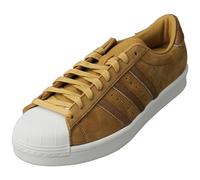 (9.5) adidas Superstar Vintage Unisex Casual Trainers in Brown