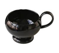 9.5 fl oz Ceramic Coffee Mug with Practical Handle | Leak proof mug is perfect for daily use, suitable for adults and enthusiasts, easy to carry