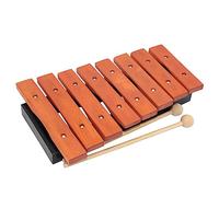9.5 inch 8 Notes Wood Xylophone Includes 2 Wooden Mallets Music Tools Percussion Instrument (1 Pcs)