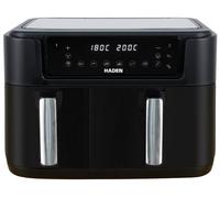 9.5 Litre Dual Basket Air Fryer In Black
