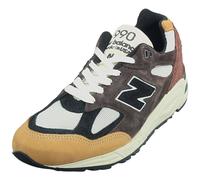 (9.5) New Balance 990v2 Made In Usa Mens Fashion Trainers in Black Tan