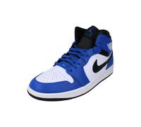 Nike Air Jordan 1 Mid DQ8426402, Sports Shoes, Blue White Black, 9.5 UK