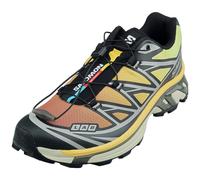 (9.5) Salomon Xt-6 Unisex Running Trainers in Black Yellow